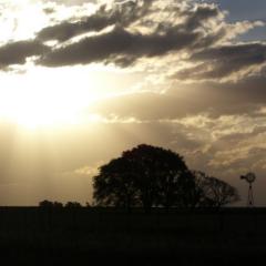 Atardecer!